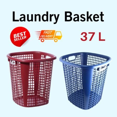 37L Laundry Plastic Basket