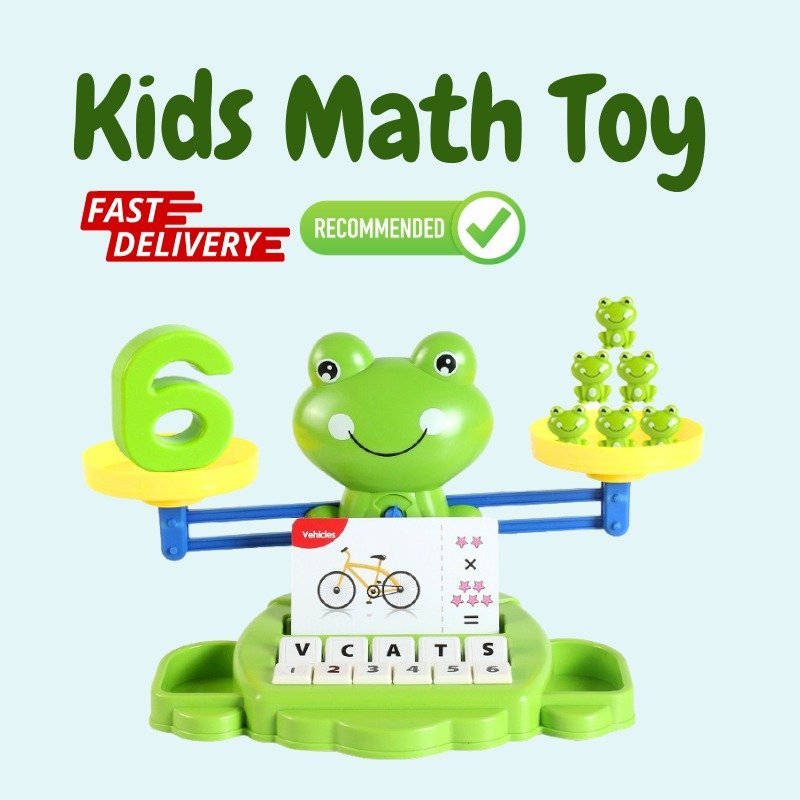 Kids math toy Frog Balance Counting