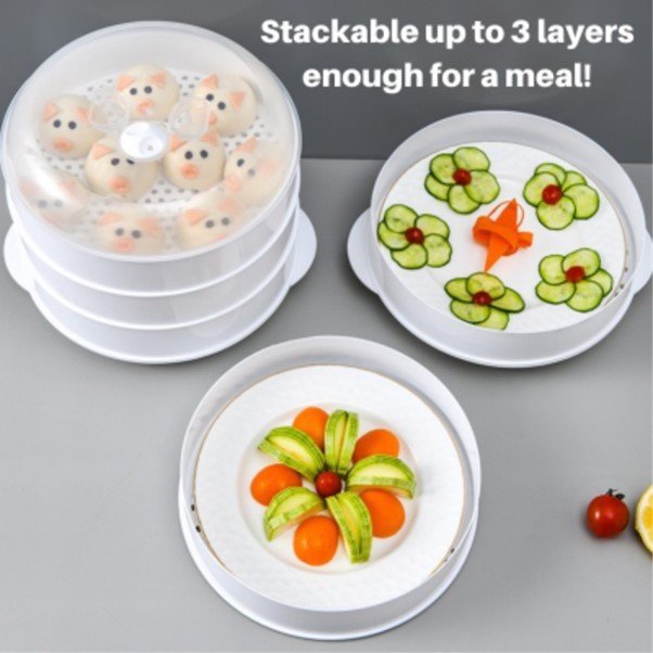 Microwavable Steamer Food Steam Tray