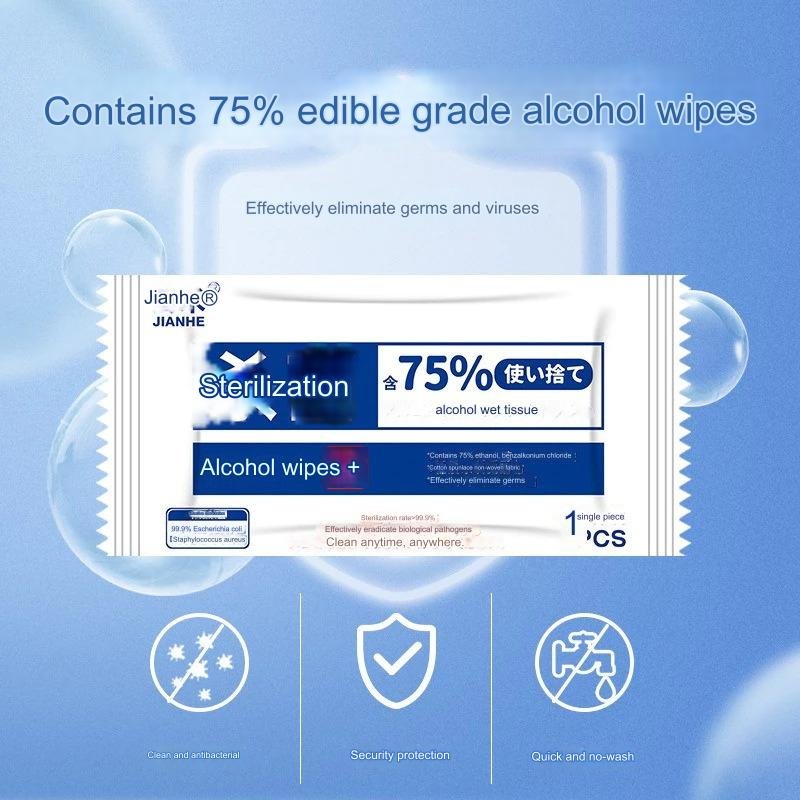 Disinfectant Alcohol Wet Wipes