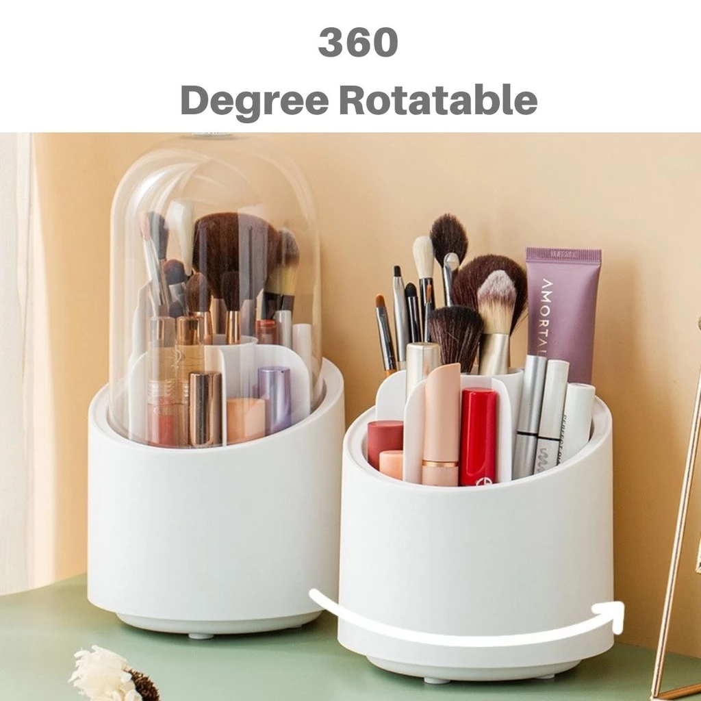 360 Rotary Makeup Brush Storage Box
