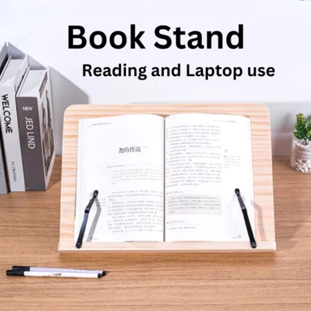 Wood Tulip Book Stand