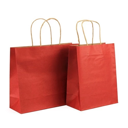 Chinese New Year RED Kraft paper bag