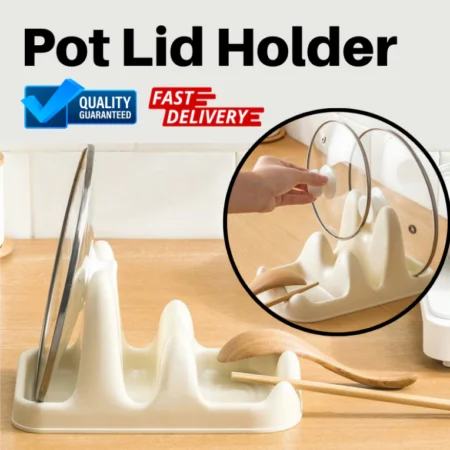 Pot Lid Holder Drain Rack