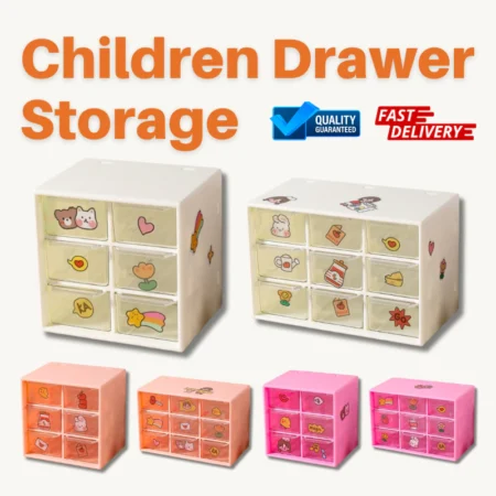 Children Drawer Storage Box