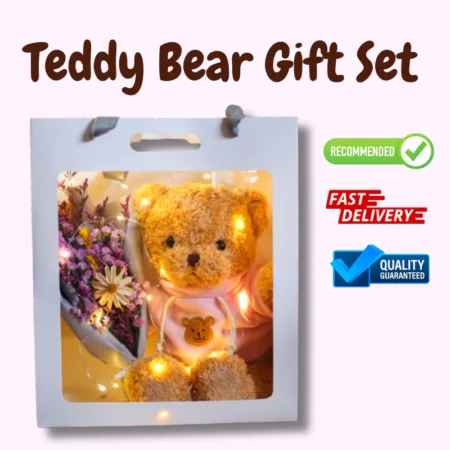 FULL SET BirthDay Gift Teddy Bear + Gift Bag
