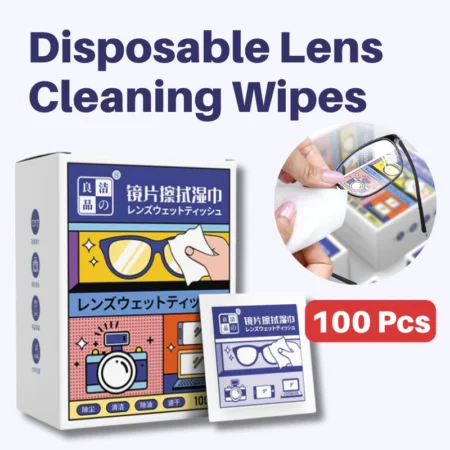 Disposable Lens Cleaning Wipes
