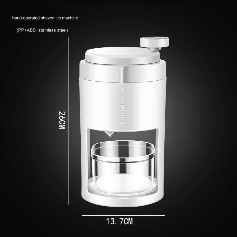 Portable Manual Ice Blender Machine
